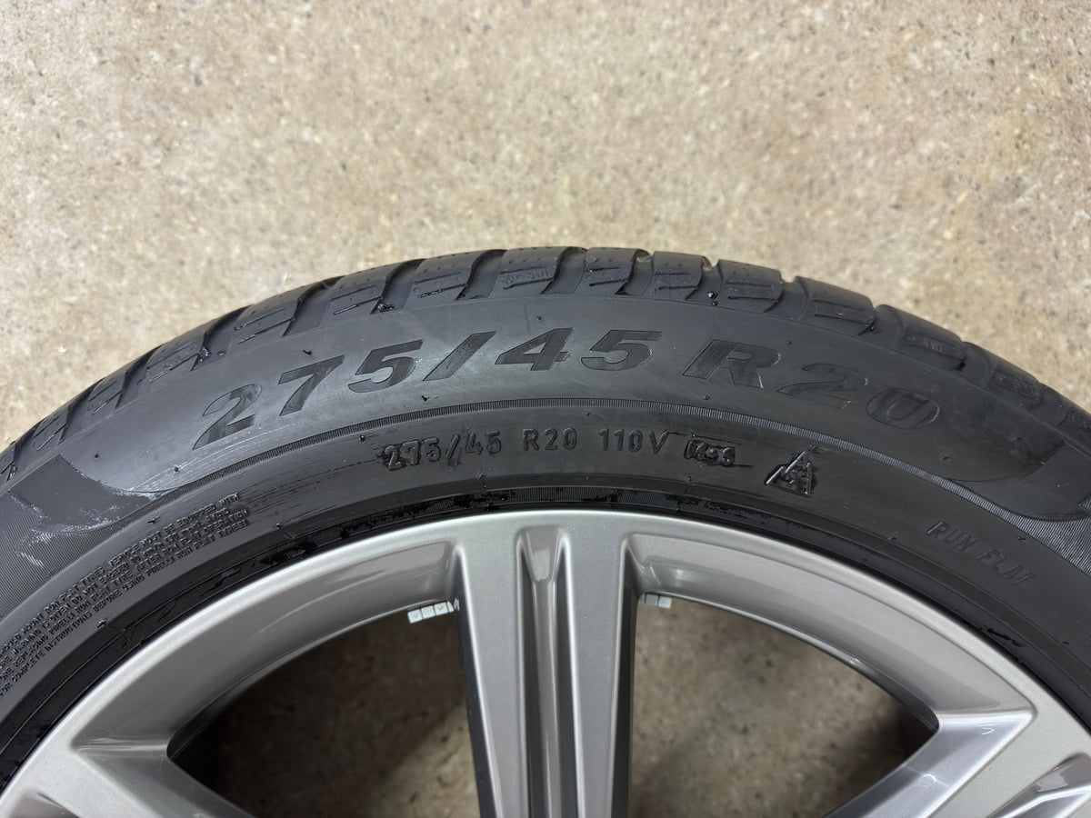TOP ZUSTAND DOT22 Original BMW X5 G05 X6 G06 20 Zoll Sty. 736 Winterräder Winterreifen Felgen 6883753 Alufelgen Anthrazit 275/45 R20 110V RunFlat RFT RSC * Styling Winterrradsatz SUV MwSt.