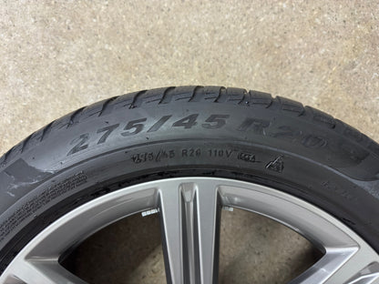 TOP ZUSTAND DOT22 Original BMW X5 G05 X6 G06 20 Zoll Sty. 736 Winterräder Winterreifen Felgen 6883753 Alufelgen Anthrazit 275/45 R20 110V RunFlat RFT RSC * Styling Winterrradsatz SUV MwSt.