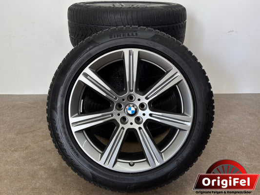 TOP ZUSTAND DOT22 Original BMW X5 G05 X6 G06 20 Zoll Sty. 736 Winterräder Winterreifen Felgen 6883753 Alufelgen Anthrazit 275/45 R20 110V RunFlat RFT RSC * Styling Winterrradsatz SUV MwSt.