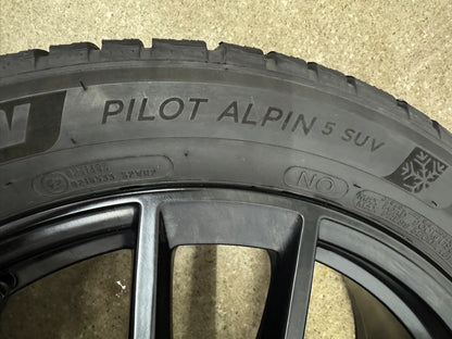 TOP ZUSTAND DOT22 Original Porsche Macan II 2 III 3 20 Zoll Winterräder Winterreifen Felgen Alufelgen 95B601025EJ 95B601025EK 265/45 R20 104V 295/40 R20 106V Sport Exclusive Schwarz SUV M+S