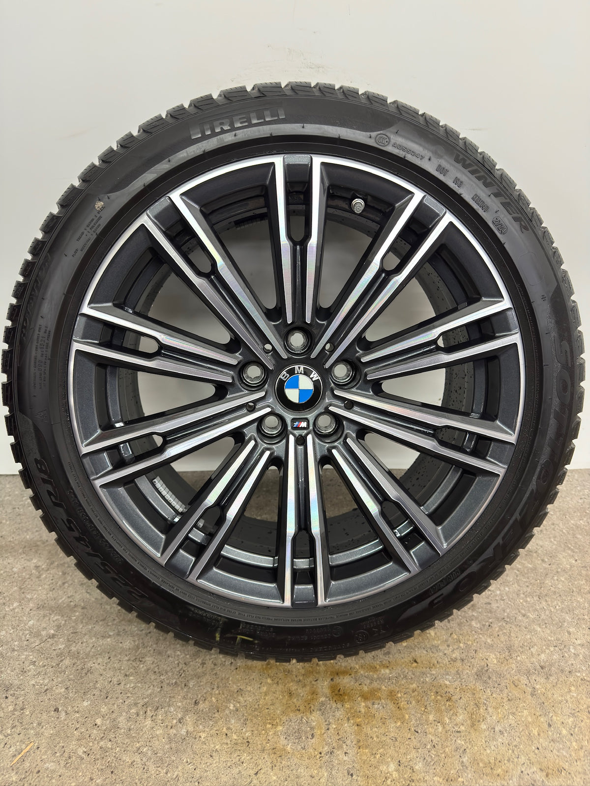 TOP ZUSTAND DOT24 7,2 / 6,5mm Original BMW 2er G42 3er G20 G21 4er G22 G23 18 Zoll M 790M Winterräder Winterreifen Felgen 8089890 Alufelgen 225/45 R18 95H RunFlat RFT RSC * Winterradsatz MwSt.