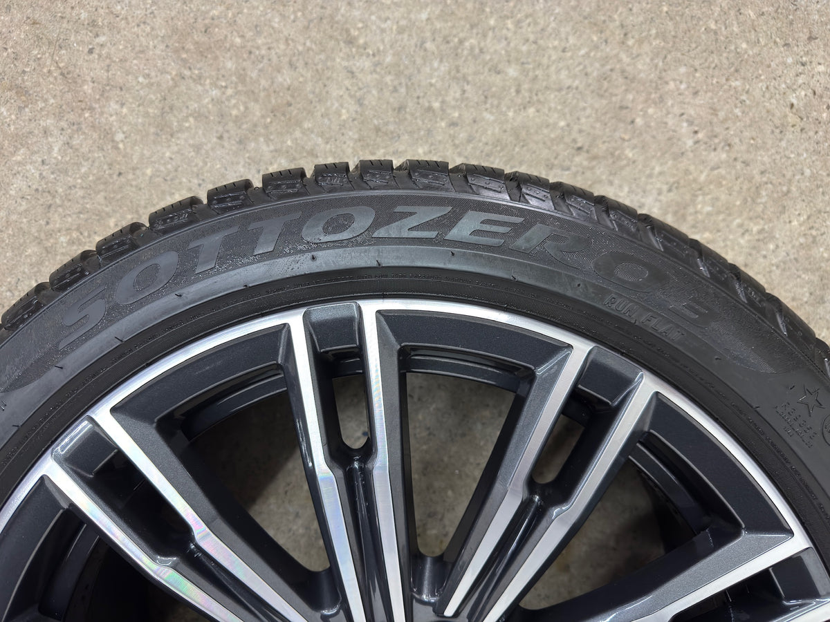 TOP ZUSTAND DOT24 7,2 / 6,5mm Original BMW 2er G42 3er G20 G21 4er G22 G23 18 Zoll M 790M Winterräder Winterreifen Felgen 8089890 Alufelgen 225/45 R18 95H RunFlat RFT RSC * Winterradsatz MwSt.