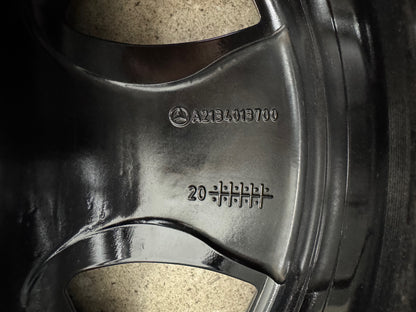 TOP ZUSTAND Original Mercedes E-Klasse W213 S213 C238 A238 18 Zoll Sommerräder Sommerreifen Felgen  A2134013700 A2134015300 245/45 R18 100Y 275/40 R18 103Y MO Schwarz Alufelgen Sommerradsatz MwSt.