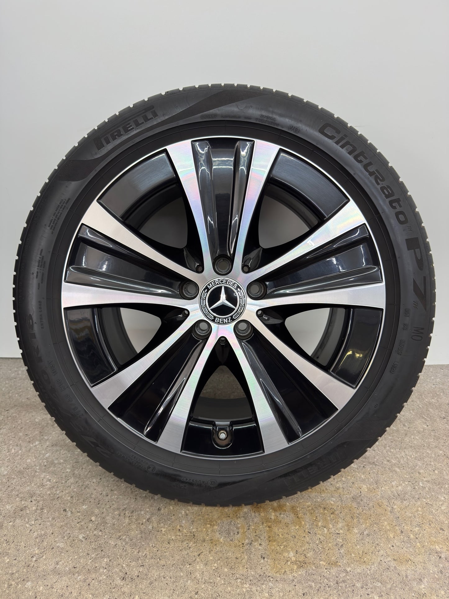 TOP ZUSTAND Original Mercedes E-Klasse W213 S213 C238 A238 18 Zoll Sommerräder Sommerreifen Felgen  A2134013700 A2134015300 245/45 R18 100Y 275/40 R18 103Y MO Schwarz Alufelgen Sommerradsatz MwSt.