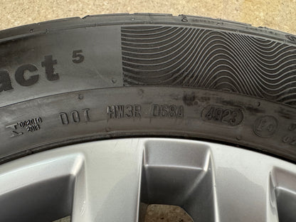 TOP ZUSTAND Original VW Touran II 2 5T 17 Zoll Salvador Sommerräder Sommerreifen Felgen 5TA601025G Alufelgen R-Line Highline Anthrazit 215/55 R17 94V 6,5x17 ET52 RDKS Sommerradsatz MwSt.