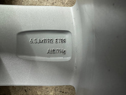 Top Original VW Tiguan II 2 Corvara 17 Zoll Felgen Alufelgen 6,5x17 ET38 5NA071497 KBA49906 RDKS Felgensatz MwSt. 5x112 (Winterreifen sind TRANSPORTSCHUTZ)