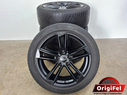VW Arteon Passat Alltrack CC Phaeton Scirocco Sharan Tiguan II Audi A6 S6 4F Q3 RSQ3 8U TT TTS 8J Seat Ateca Cupra Formentor Skoda Kodiaq Octavia NX Superb 3T 18 Zoll Felgen Alufelgen Schwarz