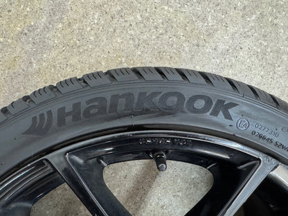 VW Golf VIII 7 5G Audi A3 S3 8V TT 8J Seat Cupra Leon 1P 5F Skoda Octavia III 3 5E 18 Zoll Winterräder Winterreifen Felgen Alufelgen 225/40 R18 92V M+S Schwarz Sport Line Borbet KBA 50658