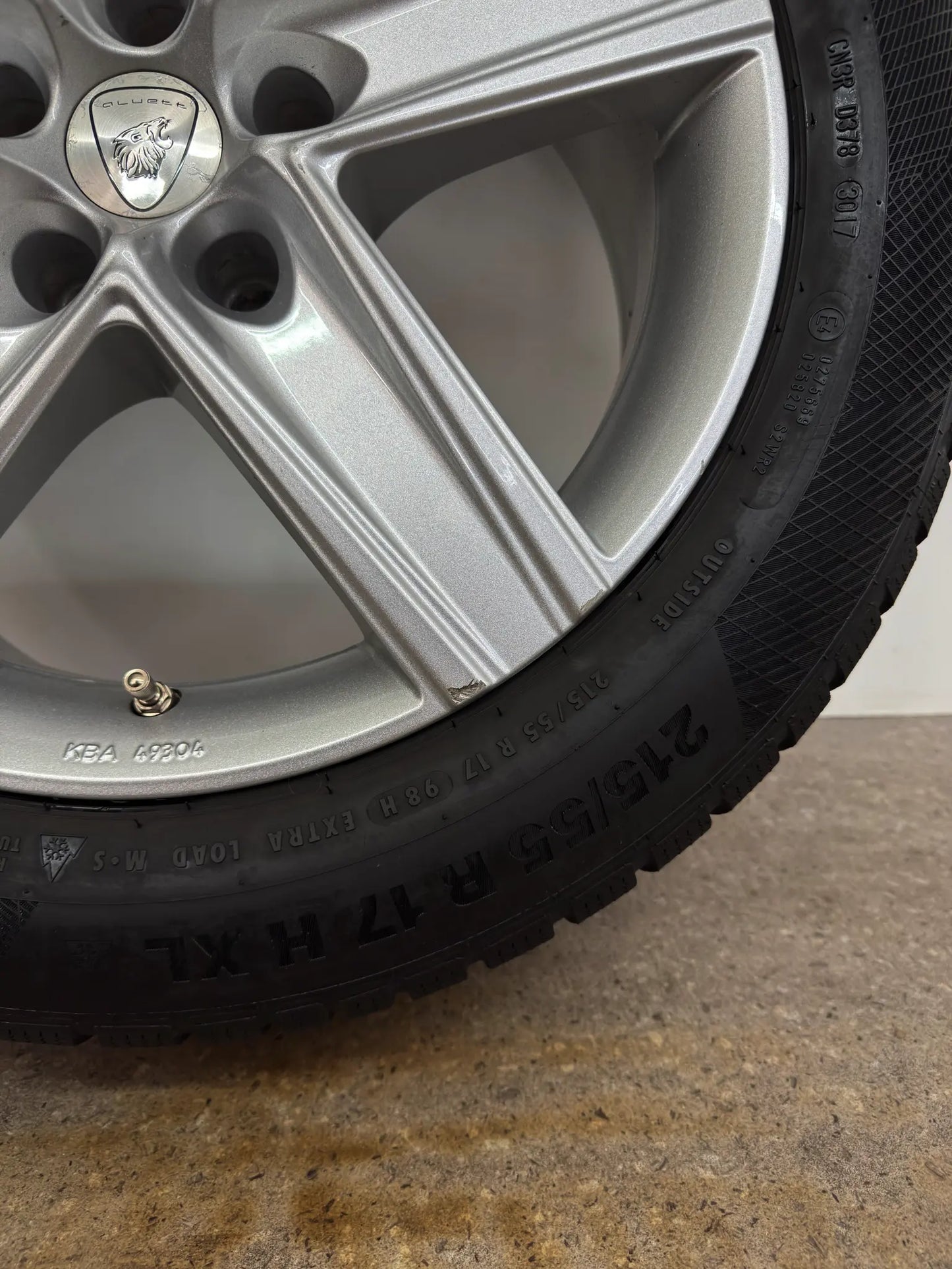VW Passat B8 3G 3C Sharan 7N Arteon Skoda Superb III 3T Ateca 5FP Alhambra Audi Q3 8U Q2 GA A6 Allroad 4F 4F1 17 Zoll Winterräder Winterreifen Felgen Alufelgen 215/55 R17 98H M+S Winterradsatz