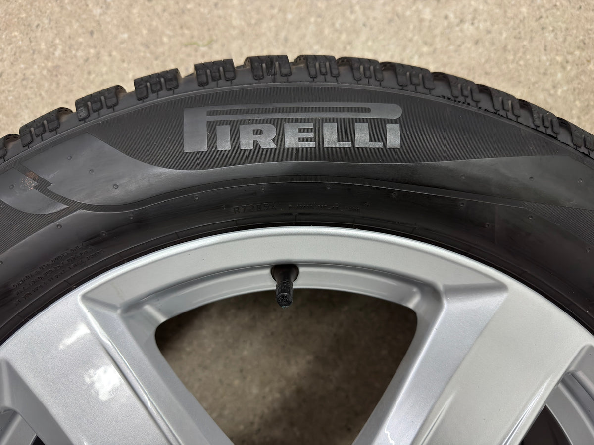 TOP DOT23 Volvo XC40 X 536 S90 V90 Cross Country 18 Zoll Winterräder Winterrreifen Felgen Alufelgen 235/55 R18 104H M+S SUV Silber Winterradsatz 5x108 7,5x18 ET50,5 KBA53529