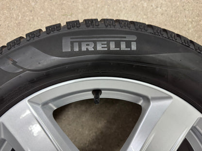 TOP DOT23 Volvo XC40 X 536 S90 V90 Cross Country 18 Zoll Winterräder Winterrreifen Felgen Alufelgen 235/55 R18 104H M+S SUV Silber Winterradsatz 5x108 7,5x18 ET50,5 KBA53529