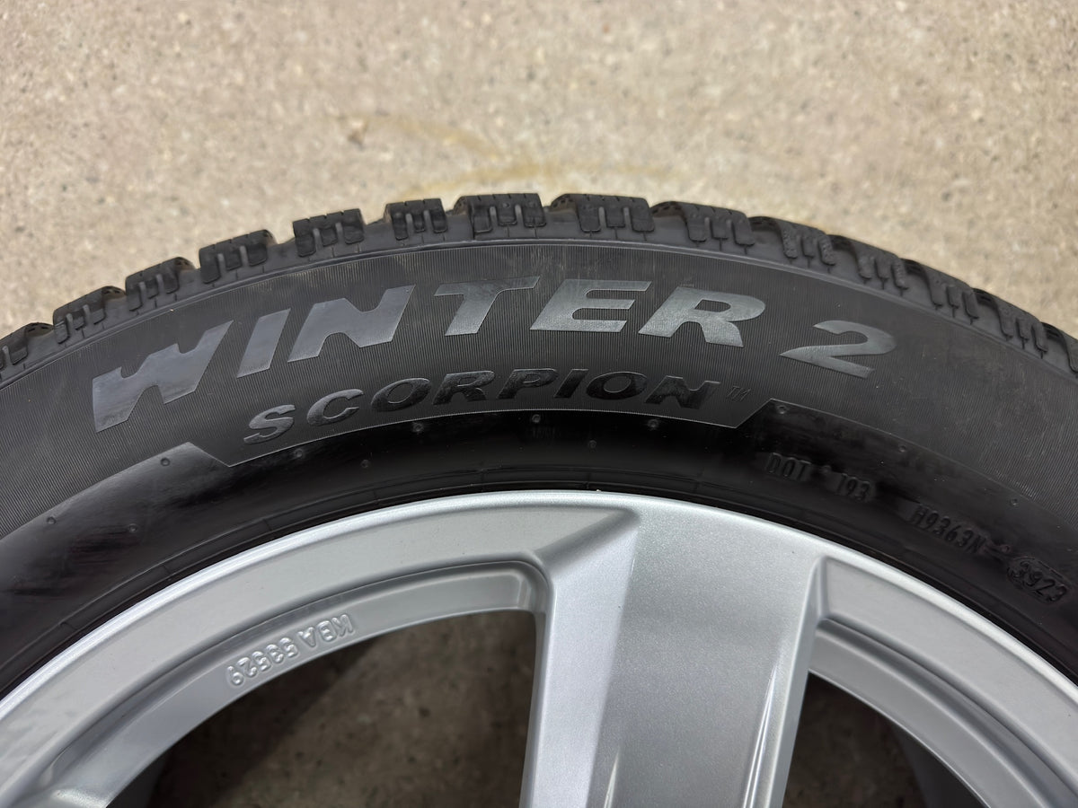TOP DOT23 Volvo XC40 X 536 S90 V90 Cross Country 18 Zoll Winterräder Winterrreifen Felgen Alufelgen 235/55 R18 104H M+S SUV Silber Winterradsatz 5x108 7,5x18 ET50,5 KBA53529