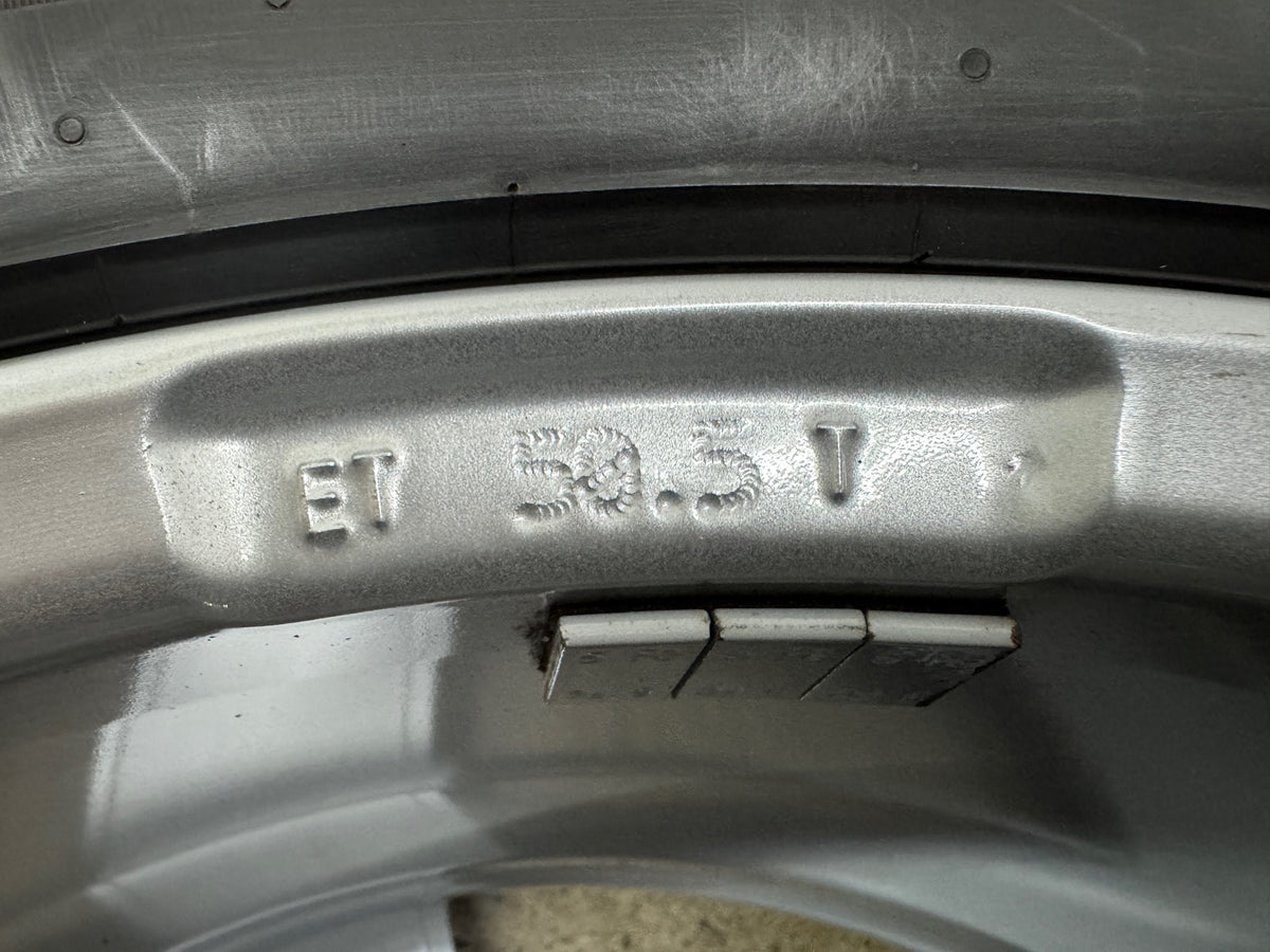 TOP DOT23 Volvo XC40 X 536 S90 V90 Cross Country 18 Zoll Winterräder Winterrreifen Felgen Alufelgen 235/55 R18 104H M+S SUV Silber Winterradsatz 5x108 7,5x18 ET50,5 KBA53529