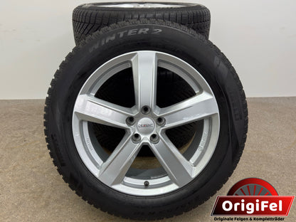 TOP DOT23 Volvo XC40 X 536 S90 V90 Cross Country 18 Zoll Winterräder Winterrreifen Felgen Alufelgen 235/55 R18 104H M+S SUV Silber Winterradsatz 5x108 7,5x18 ET50,5 KBA53529