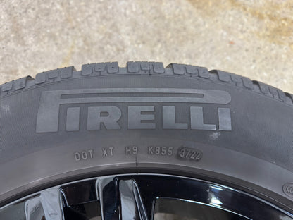 WIE NEU 7,8/7mm DOT3722 Original VW Tiguan II 2 Sebring 18 Zoll Winterräder Winterreifen Felgen 5NA601025M 5NA601025AQ Alufelgen 235/55 R18 104H M+S R-Line Schwarz Allspace AD1 5NA RDKS Winterradsatz