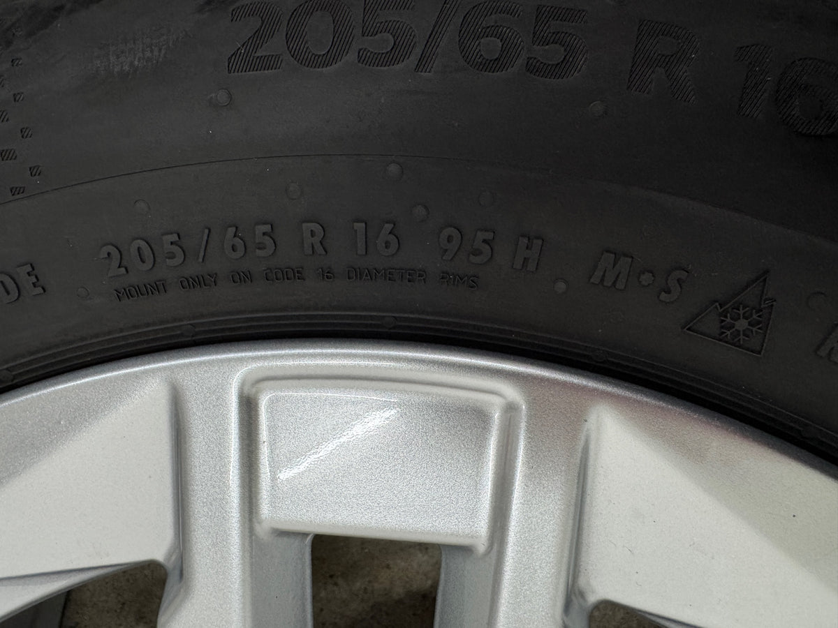 WIE NEU 8 / 7mm Original BMW 2er Active Tourer U06 Styling 186 16 Zoll Winterräder Winterreifen Felgen 6888838 Alufelgen Silber 205/65 R16 95H 5x112 7x16 ET41 IS41 RDKS Sport Line M Winterradsatz