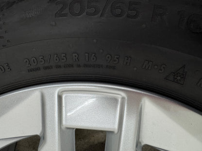 WIE NEU 8 / 7mm Original BMW 2er Active Tourer U06 Styling 186 16 Zoll Winterräder Winterreifen Felgen 6888838 Alufelgen Silber 205/65 R16 95H 5x112 7x16 ET41 IS41 RDKS Sport Line M Winterradsatz