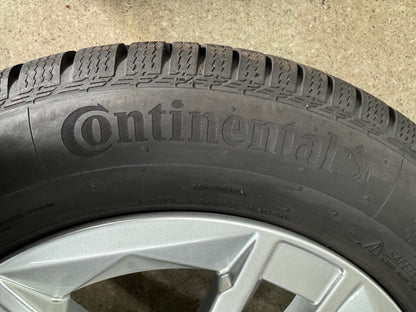 WIE NEU 8 / 7mm Original BMW 2er Active Tourer U06 Styling 186 16 Zoll Winterräder Winterreifen Felgen 6888838 Alufelgen Silber 205/65 R16 95H 5x112 7x16 ET41 IS41 RDKS Sport Line M Winterradsatz