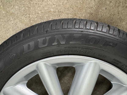 WIE NEU 8 / 7mm Original Mini Cooper F55 F56 F57 Spoke 508 16 Zoll Winterräder Winterreifen Felgen 6855117 Alufelgen 5x112 5,5x16 IS46 ET46 175/60 R16 86H Schwarz Winterradsatz RSC RFT Runflat MwSt.