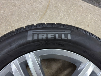 WIE NEU 8mm DOT4723 Original VW Tiguan II 2 Sebring 18 Zoll Winterräder Winterreifen Felgen 5NA601025M 5NA601025AQ Alufelgen 235/55 R18 104H M+S R-Line Silber Allspace AD1 5NA RDKS Winterradsatz