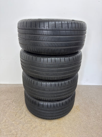 WIE NEU DOT2024 Original Porsche Cayenne E3 SUV 20 Zoll Sommerräder Sommerreifen Felgen 9Y0601025CT 9Y0601025DA Alufelgen Silber Design Sport N0 255/55 R20 110Y 295/45 R20 114Y Sommerradsatz MwSt.