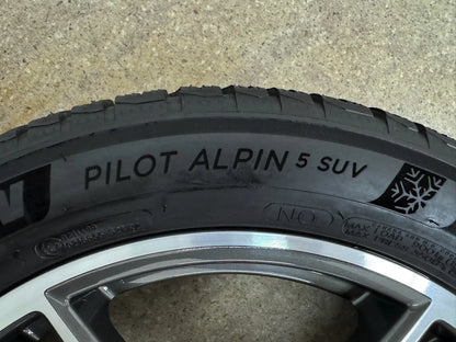 WIE NEU DOT23 Original Porsche Macan II 2 III 3 20 Zoll Winterräder Winterreifen Felgen Alufelgen 95B601025DG 95B601025DH 265/45 R20 104V 295/40 R20 106V Sport Exclusive Bicolor SUV M+S