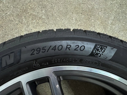 WIE NEU DOT23 Original Porsche Macan II 2 III 3 20 Zoll Winterräder Winterreifen Felgen Alufelgen 95B601025DG 95B601025DH 265/45 R20 104V 295/40 R20 106V Sport Exclusive Bicolor SUV M+S
