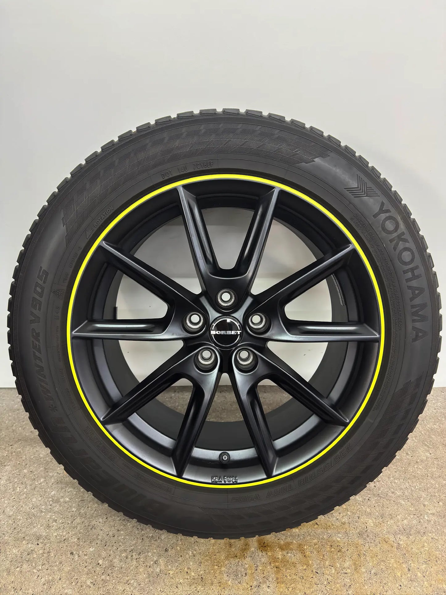 WIE NEU DOT24 Audi Q3 F3 FJ MG HS II 2 VW Tiguan AD1 5N Seat Tarraco KN Skoda Kodiaq I 1 NS PS 18 Zoll Winterräder Winterreifen Felgen Alufelgen 235/55 R18 100V M+S Schwarz RDKS KBA 51984