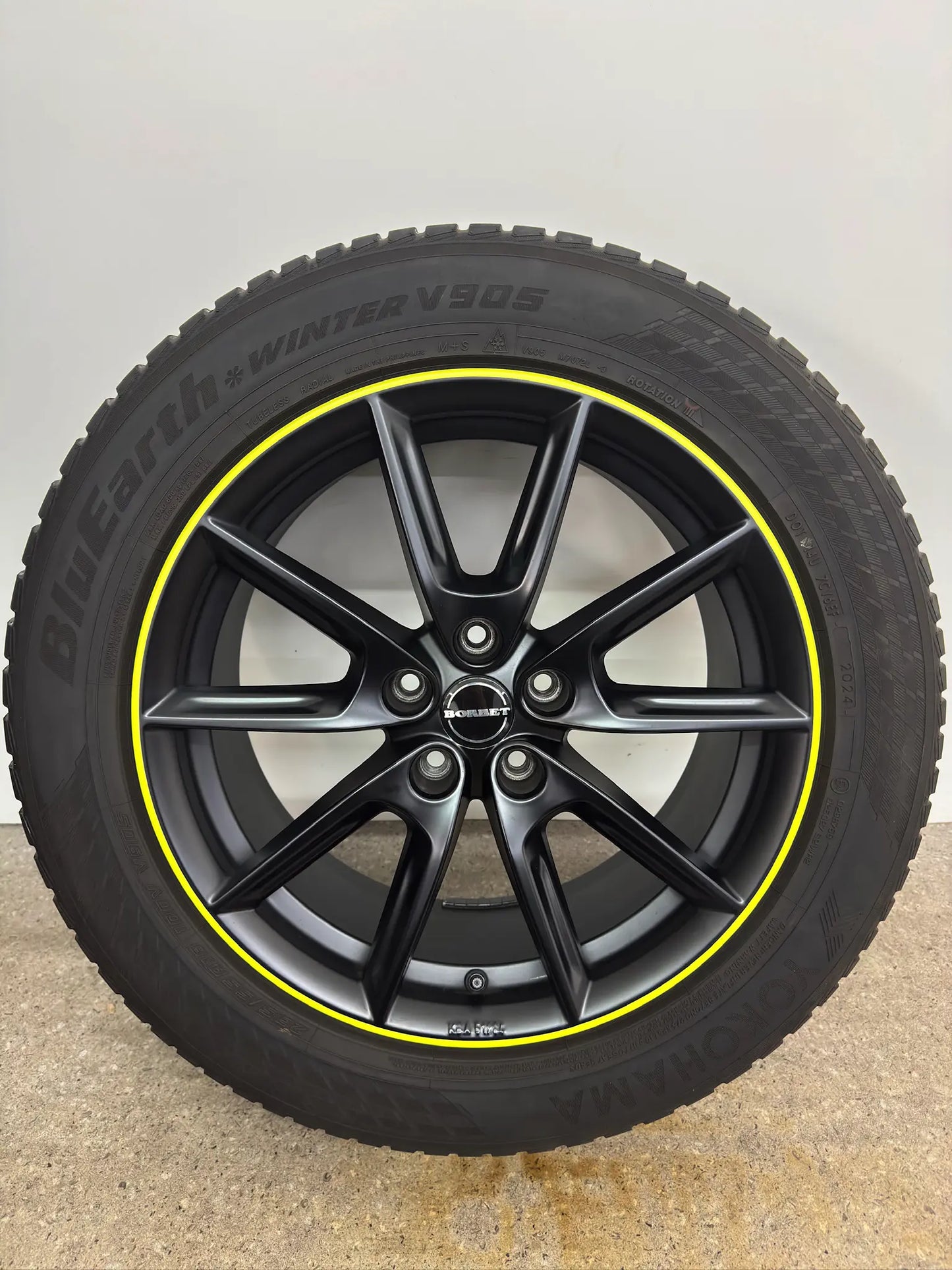 WIE NEU DOT24 Audi Q3 F3 FJ MG HS II 2 VW Tiguan AD1 5N Seat Tarraco KN Skoda Kodiaq I 1 NS PS 18 Zoll Winterräder Winterreifen Felgen Alufelgen 235/55 R18 100V M+S Schwarz RDKS KBA 51984