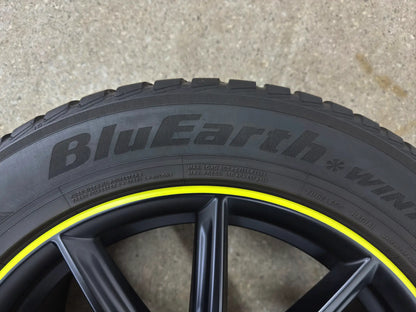 WIE NEU DOT24 Audi Q3 F3 FJ MG HS II 2 VW Tiguan AD1 5N Seat Tarraco KN Skoda Kodiaq I 1 NS PS 18 Zoll Winterräder Winterreifen Felgen Alufelgen 235/55 R18 100V M+S Schwarz RDKS KBA 51984
