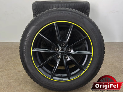 WIE NEU DOT24 Audi Q3 F3 FJ MG HS II 2 VW Tiguan AD1 5N Seat Tarraco KN Skoda Kodiaq I 1 NS PS 18 Zoll Winterräder Winterreifen Felgen Alufelgen 235/55 R18 100V M+S Schwarz RDKS KBA 51984