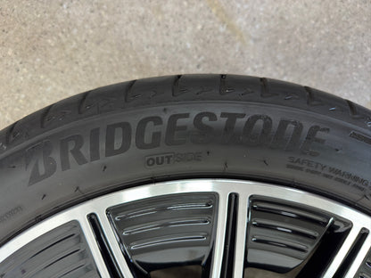 WIE NEU DOT24 Original Mercedes GLA H 247 GLB X 247 AMG 20 Zoll Sommerräder Sommerreifen Felgen A2474015200 Alufelgen 235/45 R20 94W MO 8x20 ET48 SUV 4MATIC Schwarz Glanzgedreht Sommerradsatz