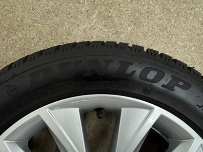 WIE NEU DOT24 Original Seat Ateca 5FP KH7 17 Zoll Winterräder Winterreifen Felgen 575601025M Alufelgen 215/55 R17 98V XL M+S Silber 7x17 ET45 5x112 Winterradsatz MwSt.