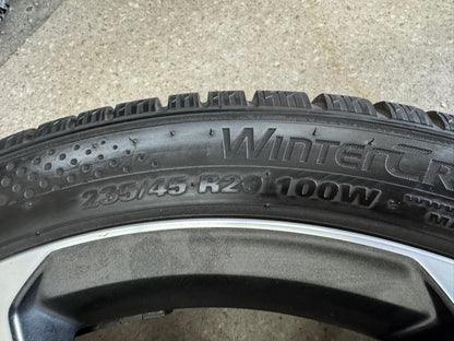 WIE NEU DOT24 Original Seat Tarraco KN2 20 Zoll Supreme Winterräder Winterreifen Felgen 5FJ601025B Alufelgen Cupra Sport Design Edition 235/45 R20 100W 8x20 ET41 5x112 M+S Winterradsatz SUV