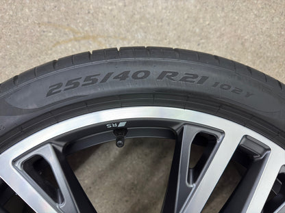 WIE NEU DOT25 Original Audi Q5 SQ5 FY GU 21 Zoll Sommerräder Sommerreifen Felgen 8MA601025M Alufelgen Sportback S-Line 255/40 R21 102Y 8,5x21 ET34 5x112 5 Doppelspeichen Y RS Sport Sommerradsatz