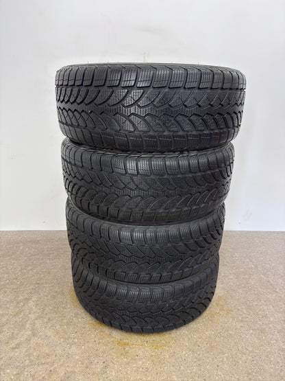 WIE NEU Original Mercedes C-Klasse W 206 17 Zoll Winterräder Winterreifen Felgen A2064017100 Alufelgen 225/50 R17 7x17 ET44,5 5x112 S 206 Limousine T-Modell 4MATIC Schwarz Silber Winterradsatz M+S