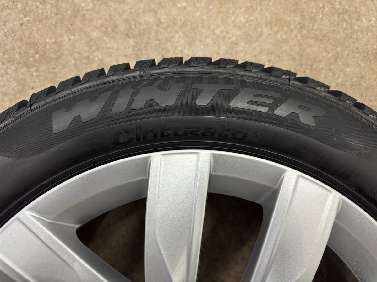 WIE NEU RDKS Original VW Arteon 3H Shooting Brake Marstrand 17 Zoll Winterräder Winterreifen Felgen 3G8601025 Alufelgen R-Line 7x17 ET38 5x112 215/55 R17 Silber Winterradsatz
