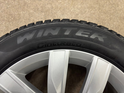 WIE NEU RDKS Original VW Arteon 3H Shooting Brake Marstrand 17 Zoll Winterräder Winterreifen Felgen 3G8601025 Alufelgen R-Line 7x17 ET38 5x112 215/55 R17 Silber Winterradsatz