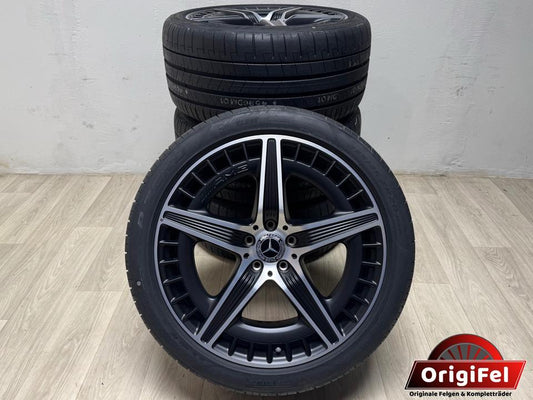 NEU Original Mercedes EQE 43 53 AMG V 295 20 Zoll Sommerreifen Sommerradsatz Felgen