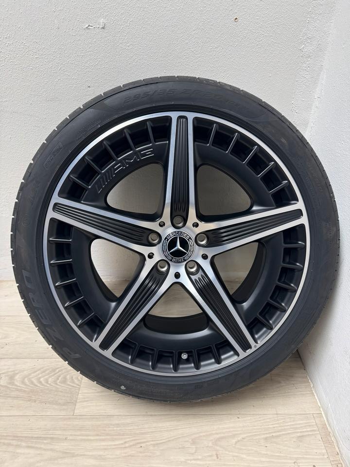 NEU Original Mercedes EQE 43 53 AMG V 295 20 Zoll Sommerreifen Sommerradsatz Felgen