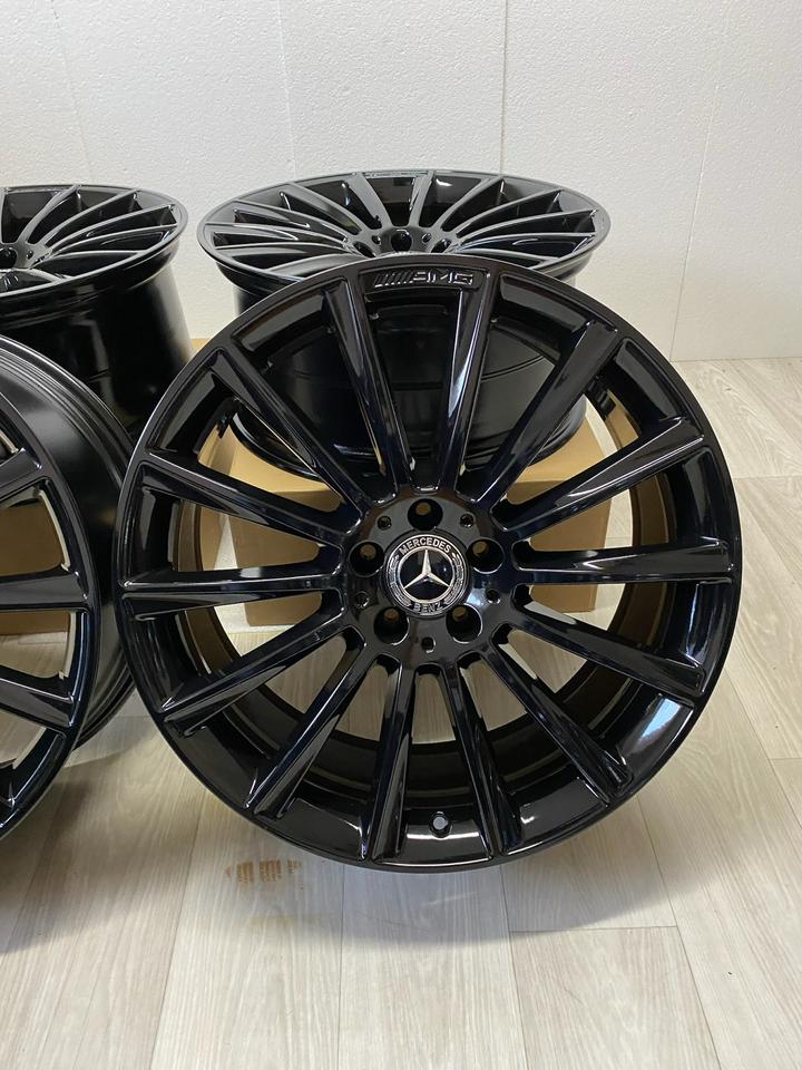 NEU Original Mercedes GLC X 253 C 253 Coupé 20 Zoll AMG Felgen Alufelgen Schwarz Hochglanz A2534011900