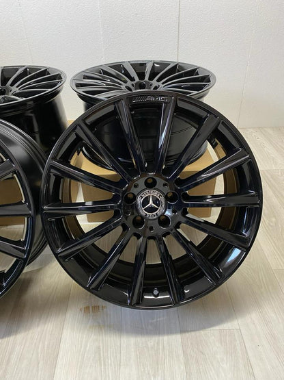 NEU Original Mercedes GLC X 253 C 253 Coupé 20 Zoll AMG Felgen Alufelgen Schwarz Hochglanz A2534011900