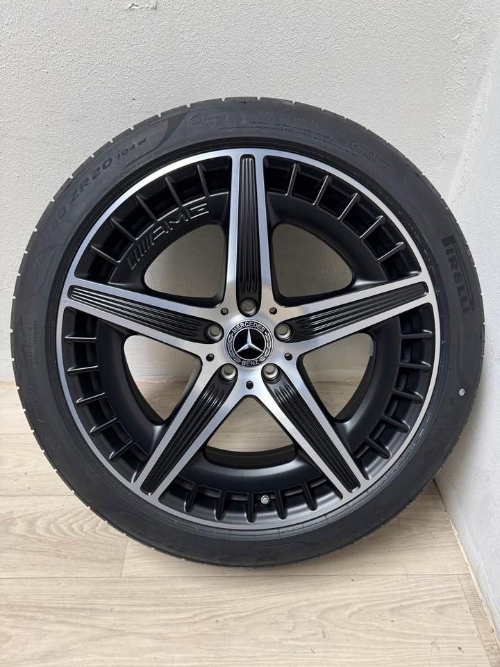 NEU Original Mercedes EQE 43 53 AMG V 295 20 Zoll Sommerreifen Sommerradsatz Felgen