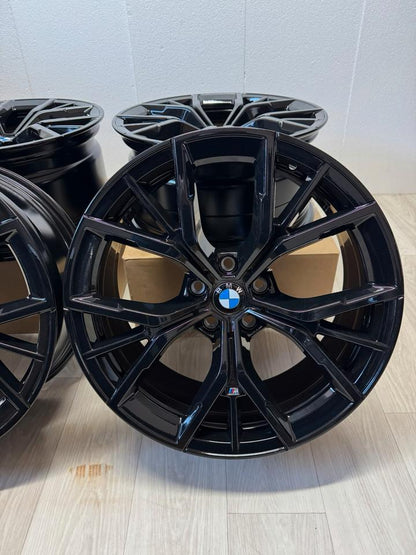 NEU Original BMW 5er G30 G31 M 845M 19 Zoll Felgen Alufelgen Schwarz 8747234 8747405
