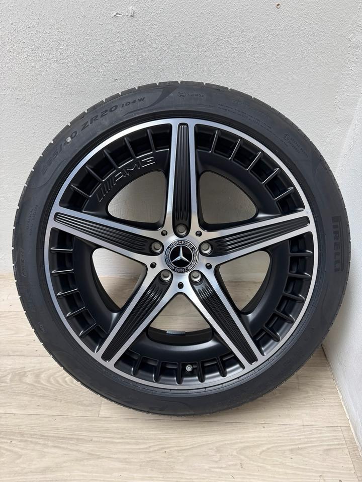 NEU Original Mercedes EQE 43 53 AMG V 295 20 Zoll Sommerreifen Sommerradsatz Felgen