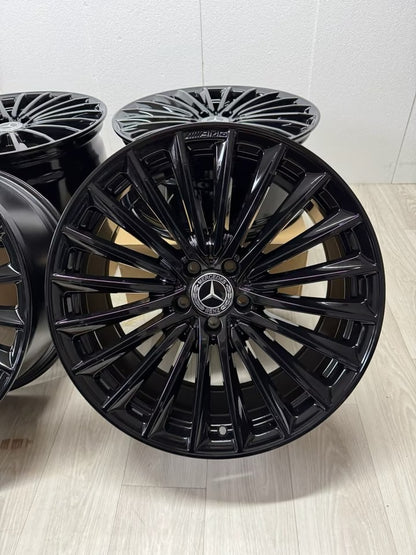 NEU* Original Mercedes GLC X 254 C 254 20 Zoll AMG Felgen Alufelgen A2544010800 A2544010900 Coupé SUV Black Edition Schwarz Hochglanz 5x112 8,5x20 ET34,5 9,5x20 ET35,5 AMG Felgensatz MwSt. ausweisbar