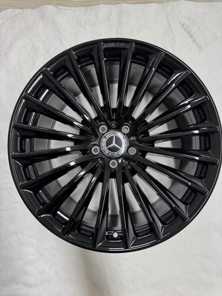 NEU* Original Mercedes GLC X 254 C 254 20 Zoll AMG Felgen Alufelgen A2544010800 A2544010900 Coupé SUV Black Edition Schwarz Hochglanz 5x112 8,5x20 ET34,5 9,5x20 ET35,5 AMG Felgensatz MwSt. ausweisbar